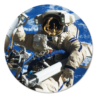 Muurcirkel - Astronaut in de ruimte