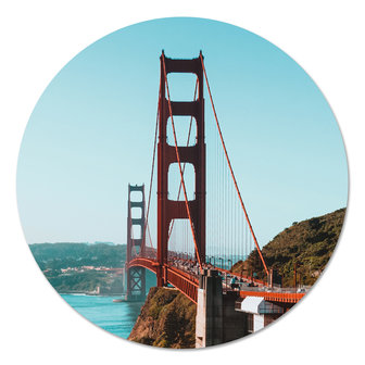 Muurcirkel - Golden Gate bridge PB