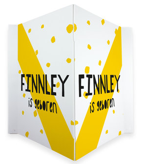 Geboortebord - Finnley
