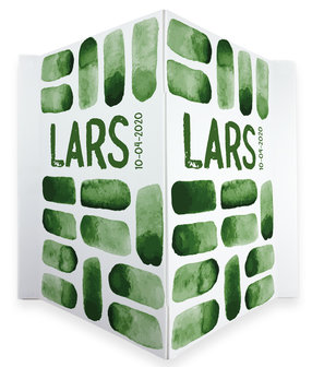 Geboortebord - Lars