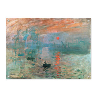 Tuinposter Zonsopgang - Claude Monet