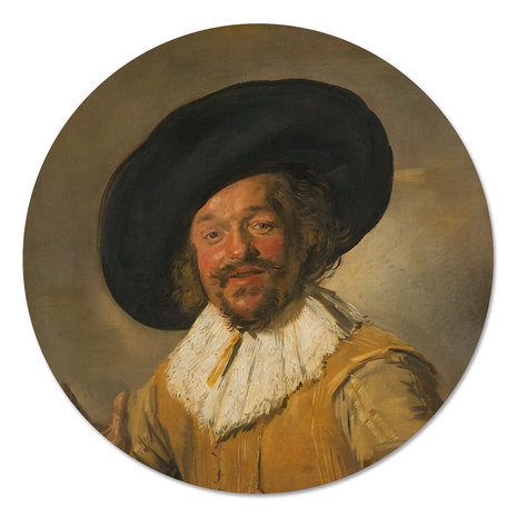 Muurcirkel De Vrolijke Drinker - Frans Hals