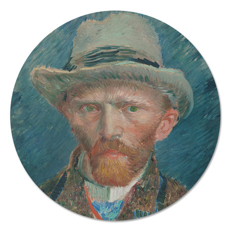 Muurcirkel - Zelfportret Vincent van Gogh - van Gogh