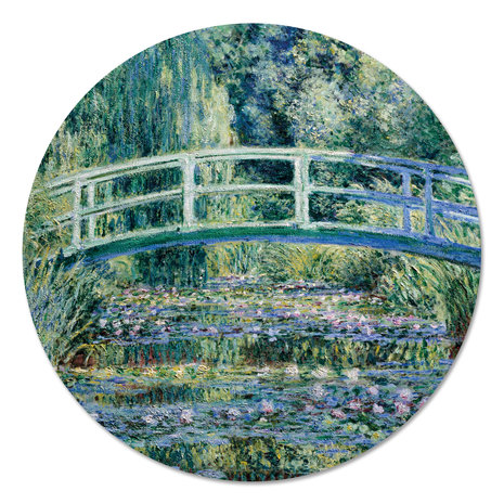 Muurcirkel Waterlelies  - Claude Monet