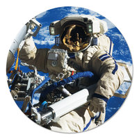 Muurcirkel - Astronaut in de ruimte