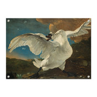 Tuinposter De bedreigde Zwaan - Jan Asselijn