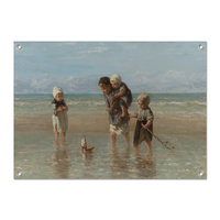 Tuinposter Kinderen aan Zee - Jozef Israels