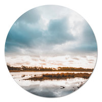 Muurcirkel - Landschap met wolken PB