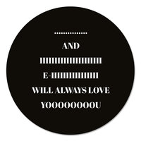 Muurcirkel - i will always love you