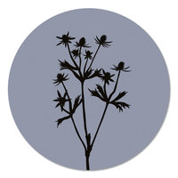 Muurcirkel - Distel grijsblauw