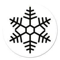 Muurcirkel - Sneeuwvlok Groot